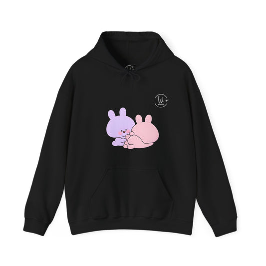 Pinky & Purple Love Hoodie